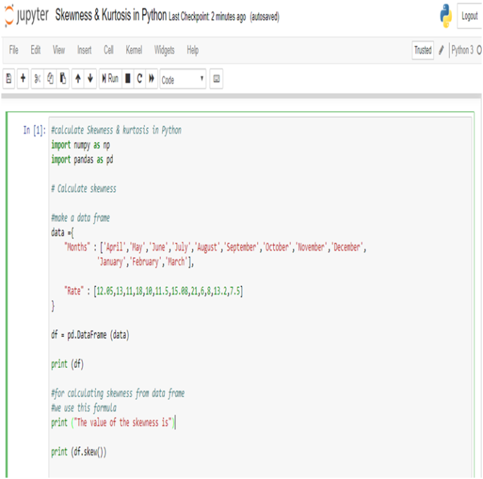 Statistical Application of R & Python: Know Skewness & Kurtosis and ...