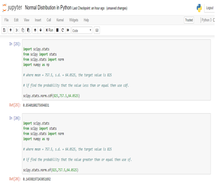 weighted standard deviation lambda python